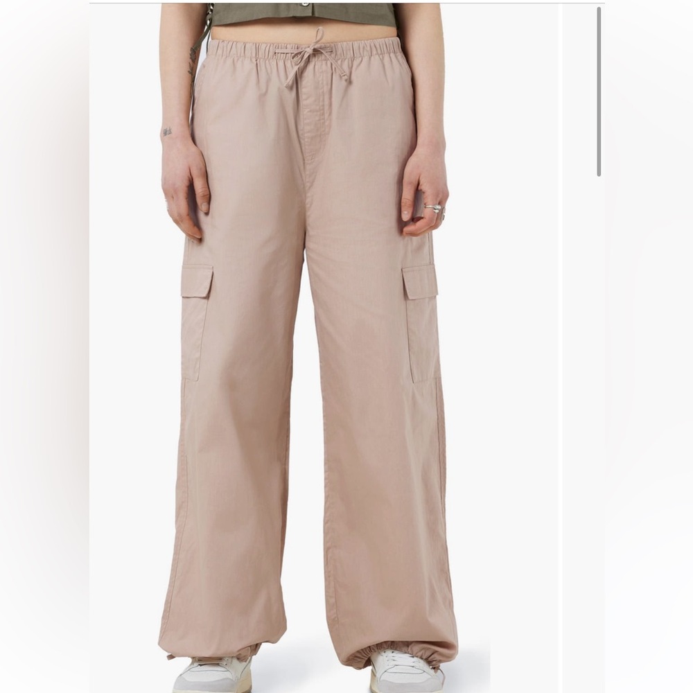 NEW 💫💫💫 Noisy may Women's Wide Leg Pants in Tan - Picture 5 of 7